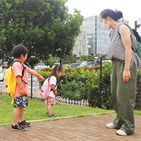 子供と思いきり遊ぶ